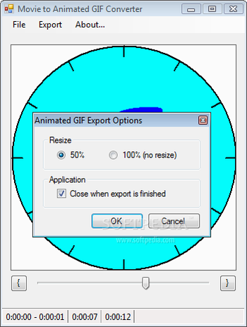 Movie to Animated GIF Converter screenshot 2