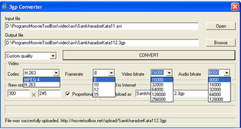 MovieToolBox 3GP Converter screenshot
