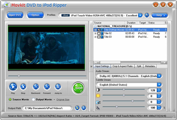 Movkit iPod Suite screenshot 2
