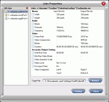Movkit iPod Video Converter screenshot 3