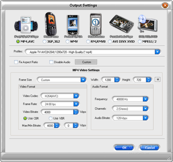 Movkit Mobile Video Converter screenshot 3