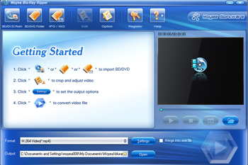 Moyea Blu-Ray Ripper screenshot
