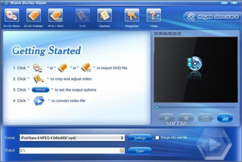 Moyea Blu-Ray Ripper screenshot 3