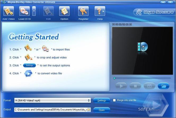 Moyea Blu-Ray Video Converter Ultimate screenshot 2