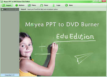Moyea Christmas PPT to DVD Burner Edu Edition screenshot 2