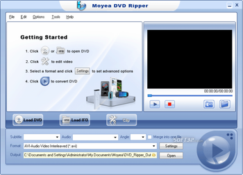 Moyea DVD Ripper screenshot 2