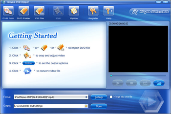 Moyea DVD Ripper screenshot 3