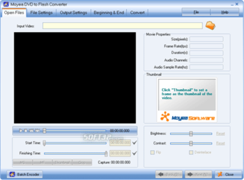 Moyea DVD to Flash Converter screenshot 2