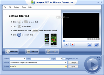 Moyea DVD to iPhone Converter screenshot 2
