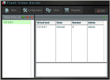 Moyea Flash Video Server screenshot
