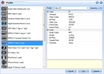 Moyea SWF to Video Converter Standard screenshot 3