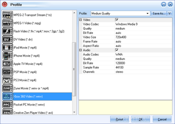Moyea SWF to Video Converter Standard screenshot 4