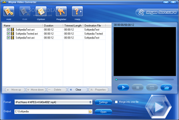 Moyea Video Converter screenshot