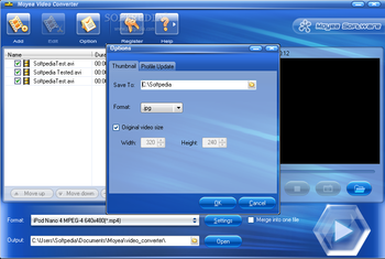 Moyea Video Converter screenshot 2