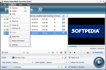 Moyea Video4Web Converter screenshot 5
