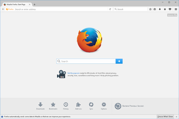 Mozilla Firefox screenshot