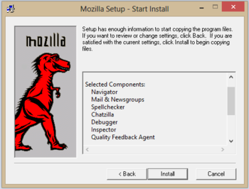 Mozilla Suite screenshot