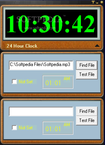 MP3 Alarm Clock screenshot
