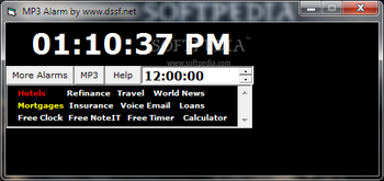 MP3 Alarm screenshot