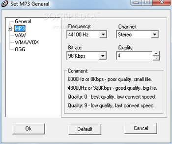 MP3 Audio Batch Converter screenshot 3