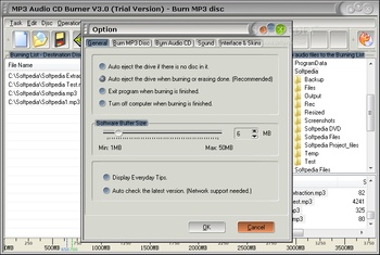 MP3 Audio CD Burner screenshot 4