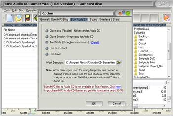 MP3 Audio CD Burner screenshot 6