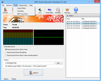 MP3 Audio Recorder Standard screenshot 3