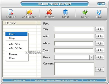 MP3 Audio Tags Editor screenshot 3