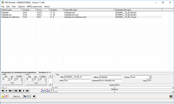 MP3 Butcher screenshot