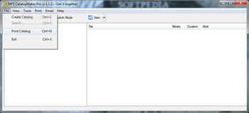 MP3 CatalogMaker-Pro screenshot 2