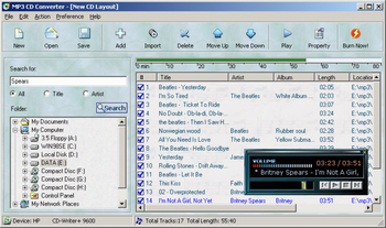 MP3 CD Converter Professional screenshot 2