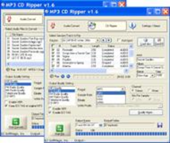 MP3 CD Ripper screenshot