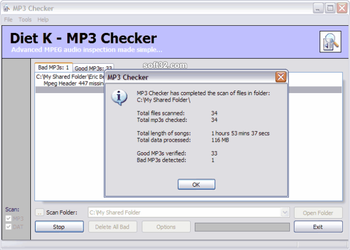 MP3 Checker screenshot 3