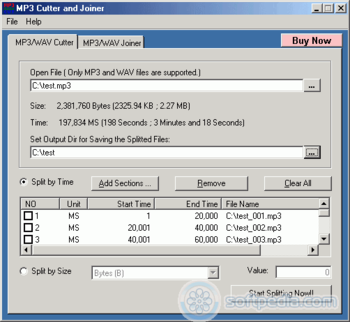 MP3 Cutter and Joiner screenshot