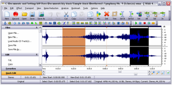 Mp3 Editor Deluxe screenshot 2