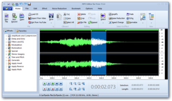 Mp3 Editor for Free screenshot