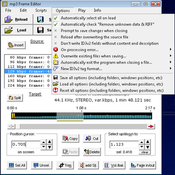Mp3 Frame Editor screenshot 3