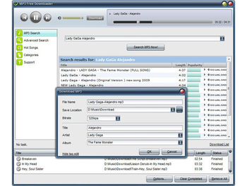 MP3 Free Downloader screenshot 2