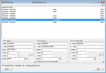 MP3 ID Fixup screenshot