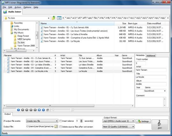 MP3 Joiner screenshot