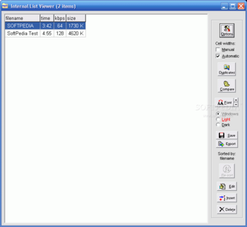 Mp3 List Maker De Luhe screenshot 2