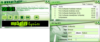 MP3 Play Lyrics screenshot
