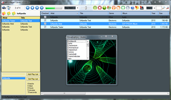 MP3 Player Library screenshot 2