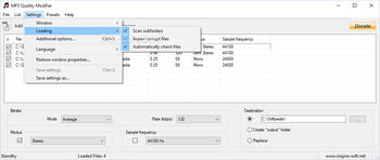 MP3 Quality Modifier Portable screenshot 4