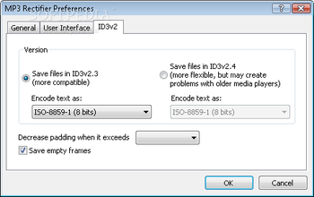 MP3 Rectifier screenshot 3