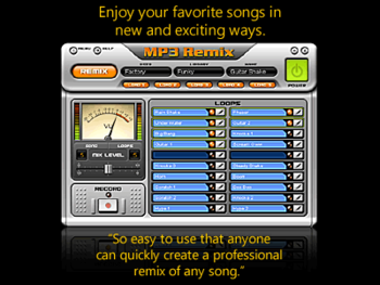 MP3 Remix for Winamp screenshot