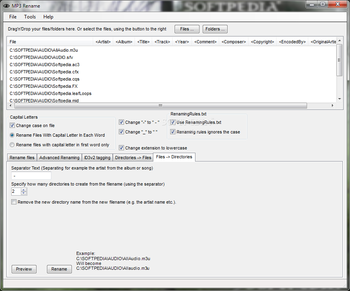 MP3 Rename screenshot 6