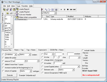 Mp3 Renatager screenshot 2