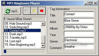 MP3 Ringtones Player screenshot