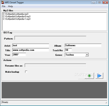 MP3 Smart Tagger screenshot